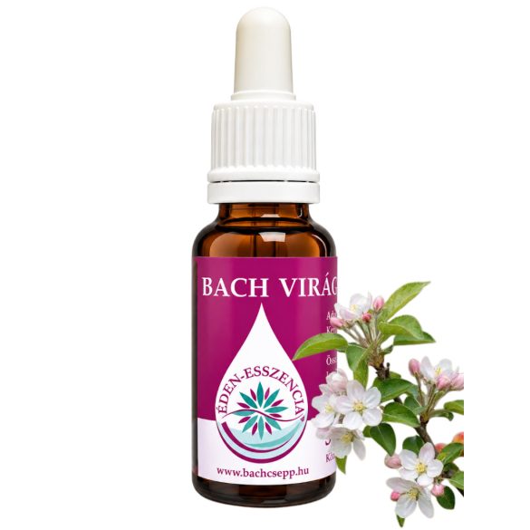 Bach virágterápia-Vadalma ( 10. Crab Apple) Bach virágesszencia 